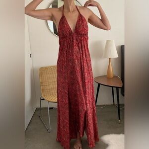 Karma Highway long silky dress